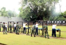 Asah Kemampuan, PJU dan Kasatker Lantamal VI Latihan Menembak Pistol