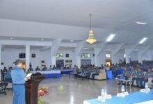 Lantamal VI Makassar Tuan Rumah Rekonsiliasi Internal Keuangan UO TNI AL Wilayah Timur Semester I 2025