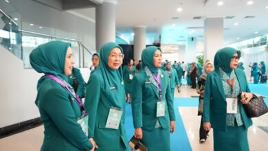Hadiri Puncak HKG ke-53 dan Rakernas X PKK di Samarinda, Melinda Aksa: Perkuat Peran PKK sebagai Mitra Strategis Pemerintah