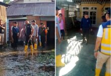 Wali Kota Palu Tinjau Sejumlah Lokasi yang Terendam Banjir Akibat Hujan Lebat