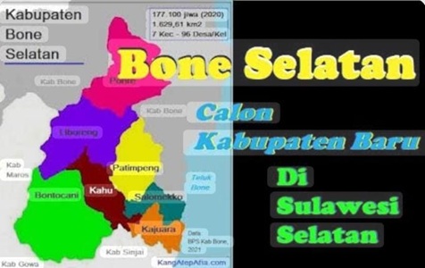 Pembentukan Wilayah Bone Selatan Tunggu Keputusan Pemerintah Pusat