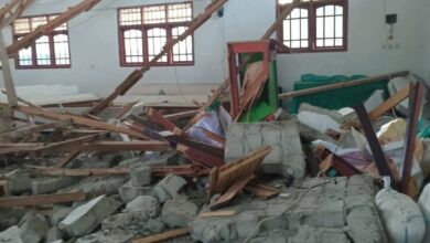 Gempa M6,0 Guncang Poso, Gereja Ambruk dan 10 Warga Luka