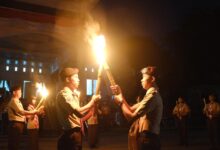 Pramuka Gowa Teguhkan Komitmen Tri Satya pada Peringatan Hari Jadi ke-64