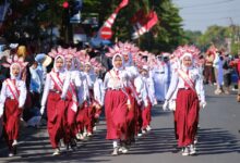 Gerak Jalan Pelajar di Gowa Bantu Tingkatkan Kedisiplinan dan Bentuk Karakter Siswa