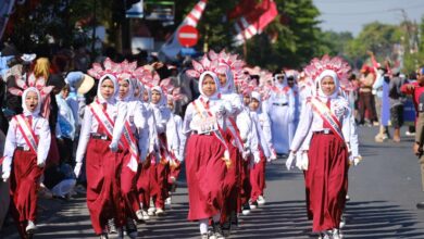 Gerak Jalan Pelajar di Gowa Bantu Tingkatkan Kedisiplinan dan Bentuk Karakter Siswa