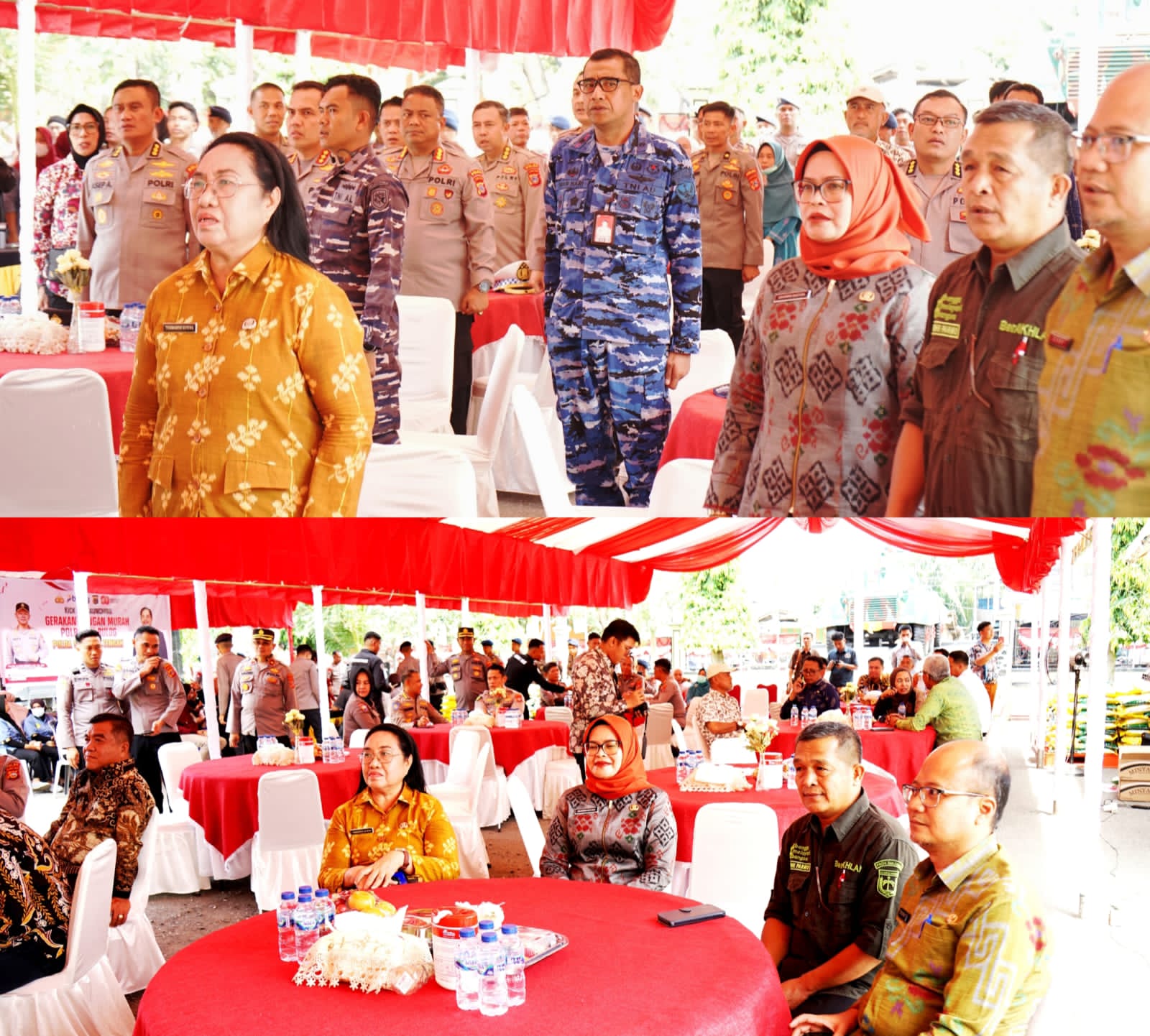 Wakili Wali Kota, Kadistan Pangan Palu Hadiri GPM Polri-Bulog di Mako Brimob Polda Sulteng