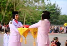 Bupati Gowa Ucapkan Terimakasih ke Seluruh Pelaksana Penurunan Bendera Peringatan HUT RI