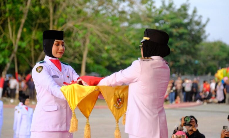 Bupati Gowa Ucapkan Terimakasih ke Seluruh Pelaksana Penurunan Bendera Peringatan HUT RI