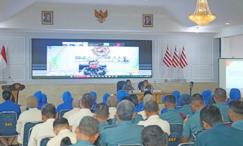 Personel Mako Kodaeral VI Ikuti Sosialisasi dari Diskumal