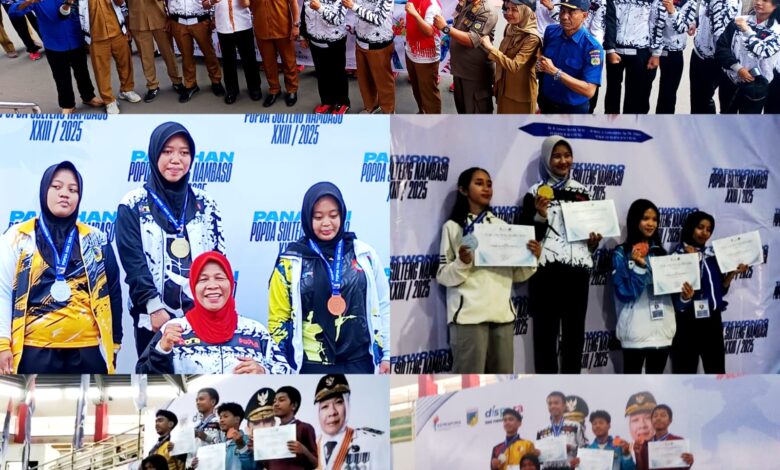 Bela Diri dan Panahan Bawa Kontingen Kota Palu Juara Umum POPDA