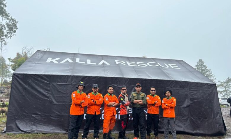 Kalla Rescue Kawal Ribuan Pendaki di Gunung Bawakaraeng, Perkuat Sinergi Operasi SAR