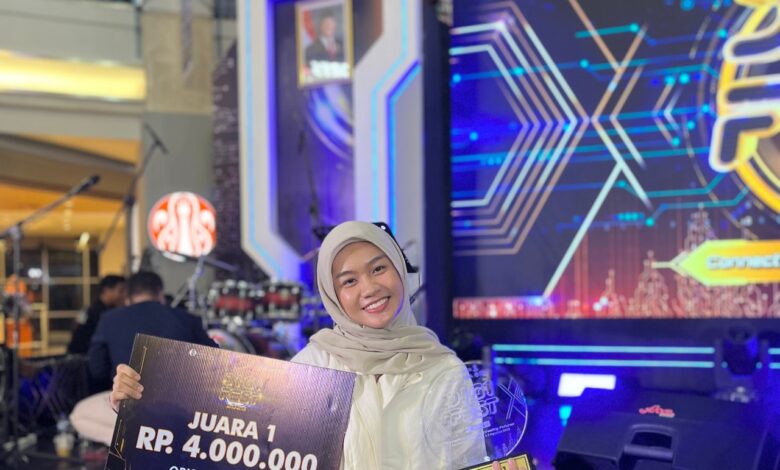 Mahasiswi Kalla Institute Raih Juara 1 QRIS Tap Content Bank Indonesia Sulsel di Ajang Digi Fest 2025