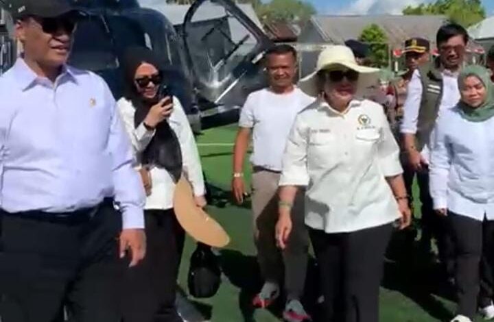 Mentan RI Bawa Berkunjung Bu Titiek Suharto Ke Bone Petani Dapat Bantuan Bibit 60 Ribu Hektar