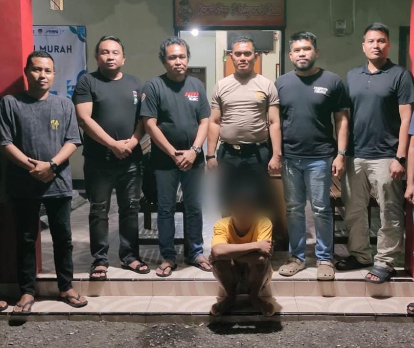 Tim Opsnal Polsek Tanete Riattang Bekuk Pelaku Residivis Curanmor Di Sidrap