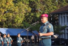 Tonggak Sejarah Baru Lantamal VI Naik Kelas Jadi Kodaeral VI Danlantamal VI Laksanakan Exit Briefing