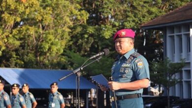 Tonggak Sejarah Baru Lantamal VI Naik Kelas Jadi Kodaeral VI Danlantamal VI Laksanakan Exit Briefing