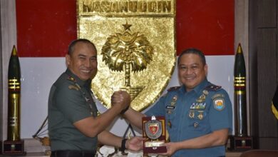 Transformasi Lantamal VI ke Kodaeral VI, Danlantamal VI Makassar Pamitan ke Pejabat Tinggi TNI/POLRI Sulsel