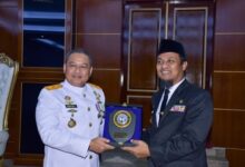 Transformasi Lantamal ke Kodaeral, Danlantamal VI Pamit Ke Gubernur Sulsel