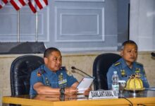 Staf Logistik Mabes TNI AL Laksanakan Bimbingan Teknis Aplikasi Sakti dan Siman V2 di Lantamal VI