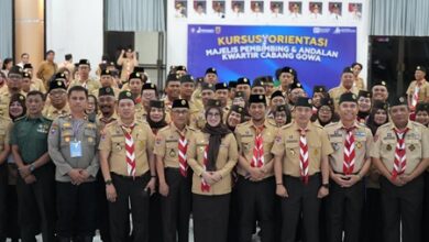 Bupati Husniah Dorong Keterlibatan Mabi dan Andalan Kwarcab Pramuka Gowa
