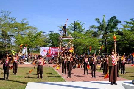 Momentum Hari Pramuka, Bupati Husniah Sebut kolaborasi Wujudkan Gowa Semakin Maju