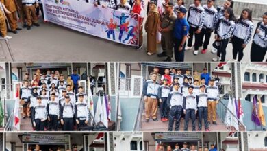 Asisten I Setda Palu Mewakili Wali Kota Melepas Kontingen POPDA 2025 Berlaga di Tingkat Provinsi Sulteng