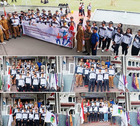 Asisten I Setda Palu Mewakili Wali Kota Melepas Kontingen POPDA 2025 Berlaga di Tingkat Provinsi Sulteng