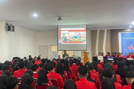 Karumkit Jala Ammari Kodaeral VI Sosialisasi Bela Negara Dan Promosi Layanan Unggulan Rumkit Jala Ammari Di Fakultas MIPA UNHAS