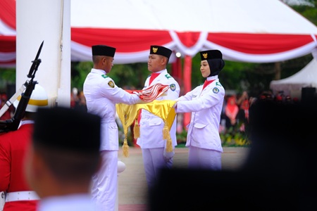 Momentum HUT ke-80 RI, Bupati Gowa Husniah Ajak Masyarakat Bersatu Majukan Daerah