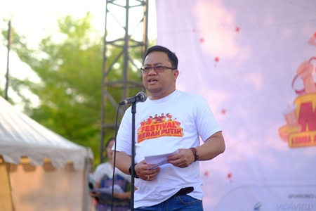 Wabup Gowa Buka Festival Merah Putih 2025, Apresiasi Anak Muda Pelopor Kreativitas