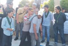 Aksi Unjuk Rasa Mahasiswa HMI Berlangsung Damai Kapolres Bone Beri Apresiasi Setinggi Tingginya