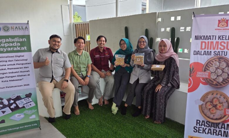 Dukung UMKM Perempuan di Makassar, Kalla Institute Gelar Pelatihan Digital Marketing dan Teknologi Tepat Guna