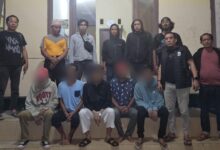 Empat Para Pelaku Kerusuhan Berujung Pertikaian Di Amali Berhasil Diamankan Resmob Polres Bone