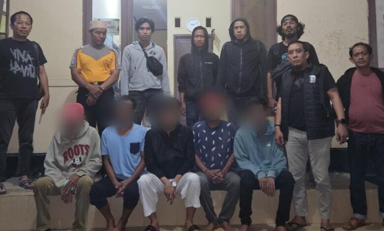 Empat Para Pelaku Kerusuhan Berujung Pertikaian Di Amali Berhasil Diamankan Resmob Polres Bone