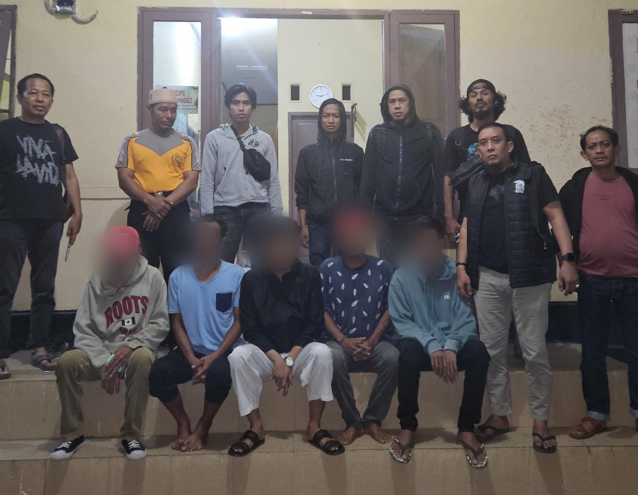 Empat Para Pelaku Kerusuhan Berujung Pertikaian Di Amali Berhasil Diamankan Resmob Polres Bone