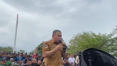 Wali Kota Hadianto Rasyid Pemimpin Pertama di Sulteng Yang Berani Temui Demonstran di Tengah Tensi Massa Mulai Memanas