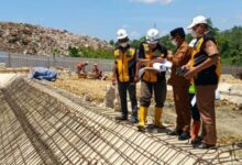 Tinjau Proyek IPLT Passippo Bone, Bupati Andi Asman Harapkan Kualitas dan Tepat Waktu