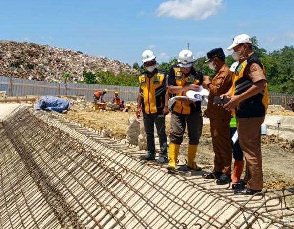 Tinjau Proyek IPLT Passippo Bone, Bupati Andi Asman Harapkan Kualitas dan Tepat Waktu