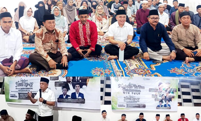 Wali Kota Palu Hadianto Rasyid Hadiri Peringatan Maulid Nabi Muhammad SAW 1447 H