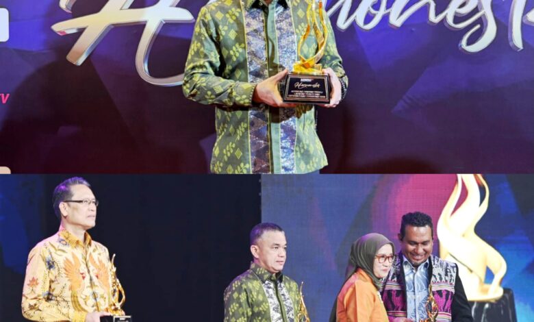 Pemkot Palu Terima Penghargaan Daerah Peduli Layanan Publik dan Keterbukaan Informasi