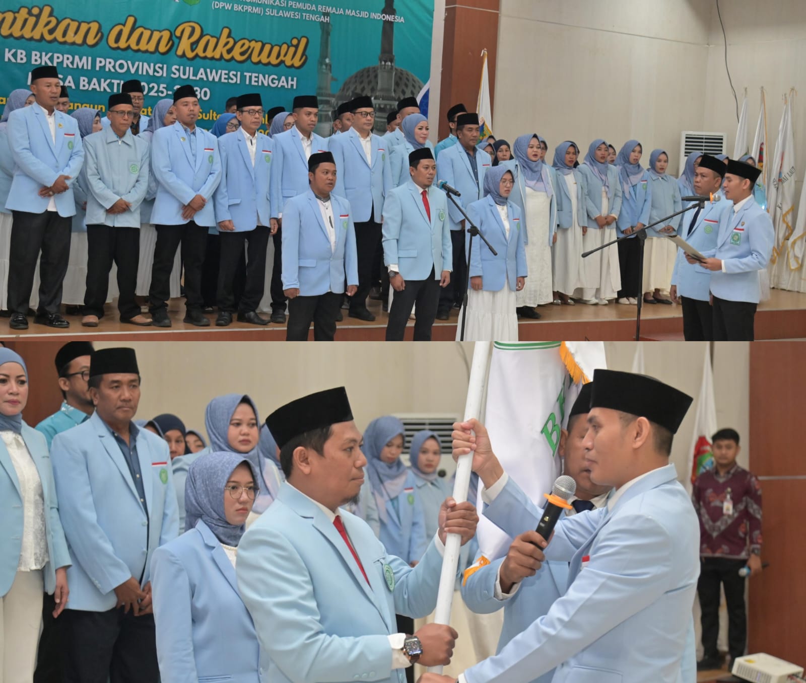 Lantik Pengurus DPW BKPRMI Sulteng Masa Bakti 2025-2030, Nanang Mubarok Dorong Sinkronisasi Program Kesejahteraan Umat