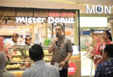 Mister Donut Buka Gerai ke-23 di Makassar, Sekda Zulkifly Paparkan Iklim Investasi Terkini