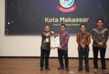Pemkot Makassar Raih Penghargaan Gadjah Mada Digital Transformation Governance Index Awards 2025