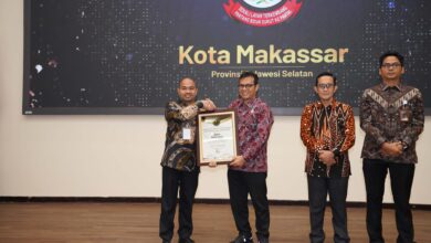 Pemkot Makassar Raih Penghargaan Gadjah Mada Digital Transformation Governance Index Awards 2025