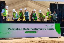 Siapkan Transformasi Signifikan, KALLA Lakukan Peletakan Batu Pertama Gedung Baru RS Faisal