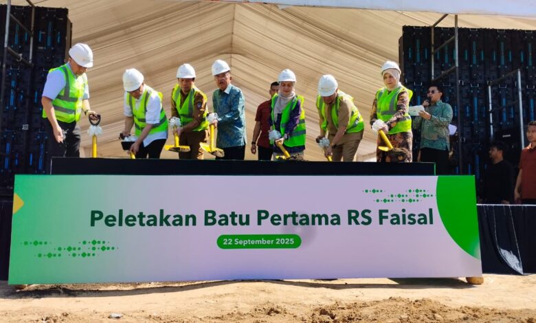 Siapkan Transformasi Signifikan, KALLA Lakukan Peletakan Batu Pertama Gedung Baru RS Faisal