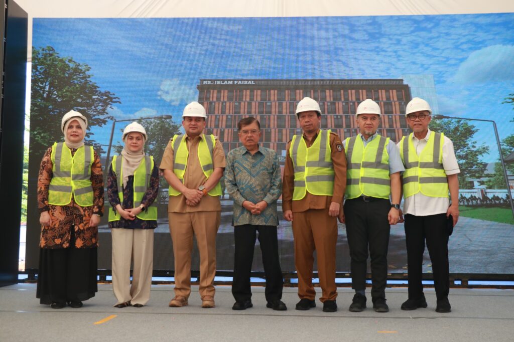 Siapkan Transformasi Signifikan, KALLA Lakukan Peletakan Batu Pertama Gedung Baru RS Faisal