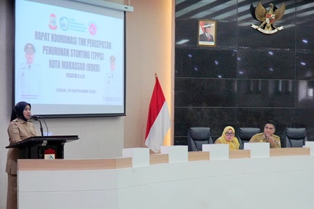 Pemkot Makassar Tegaskan Komitmen Percepatan Penurunan Stunting