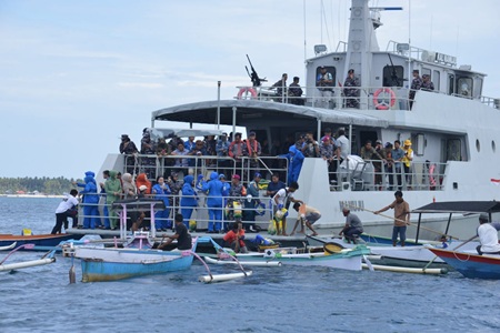 Komandan Kodaeral VI Resmi Buka Bakti Teritorial Prima Di Kepulauan Selayar