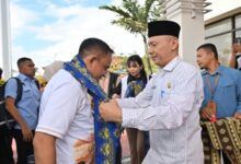 Gubernur Sulteng Hadiri Penutupan FORNAS VIII, Siap Terima Pataka Tuan Rumah 2027